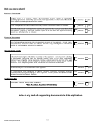 Form DPSSP0094 Part A Corporate Certification Application - Gaming and Non-gaming Suppliers - Louisiana, Page 17