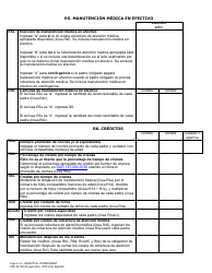 Formulario CFS02 0910A Planilla De Refutacion De Manutencion De Hijos - Oregon (Spanish), Page 4