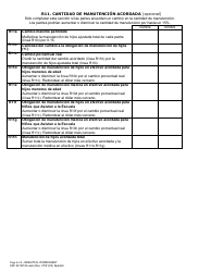 Formulario CFS02 0910A Planilla De Refutacion De Manutencion De Hijos - Oregon (Spanish), Page 8