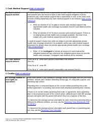 Instructions for Form CFS02 0910 Child Support Worksheet - Oregon, Page 5