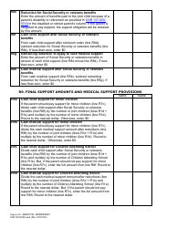 Form CFS02 0910A Child Support Rebuttal Worksheet - Oregon, Page 6