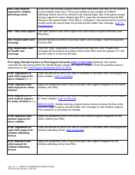 Instructions for Form CFS02 0910A Child Support Rebuttal Worksheet - Oregon, Page 10