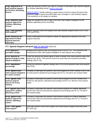 Instructions for Form CFS02 0910A Child Support Rebuttal Worksheet - Oregon, Page 11