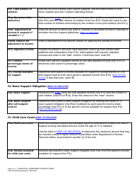 Instructions for Form CFS02 0910A Child Support Rebuttal Worksheet - Oregon, Page 2