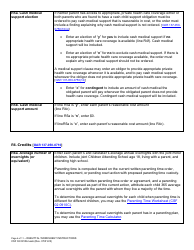 Instructions for Form CFS02 0910A Child Support Rebuttal Worksheet - Oregon, Page 6