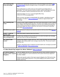 Instructions for Form CFS02 0910A Child Support Rebuttal Worksheet - Oregon, Page 7