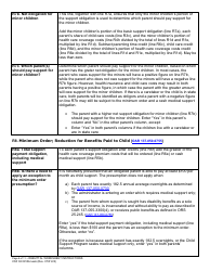 Instructions for Form CFS02 0910A Child Support Rebuttal Worksheet - Oregon, Page 8