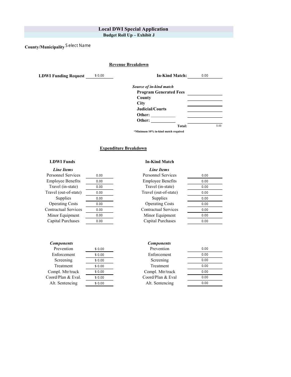 Special Application - Ldwi Grant Program - New Mexico, Page 5