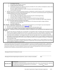 Prescription Drug Donation Program Particpation Application - Nevada, Page 3