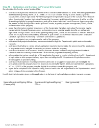 Application Form - Assurance Systems Program - Prince Edward Island, Canada, Page 4