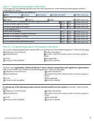 Application Form - Assurance Systems Program - Prince Edward Island, Canada, Page 5