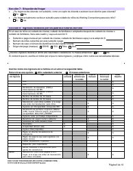 DCYF Formulario 05-008 Seleccion Previa Y Solicitud De Early Eceap (Formulario Combinado) - Washington (Spanish), Page 6