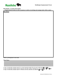 Form ODW-OG-01 Wellhead Assessment Form - Manitoba, Canada, Page 2
