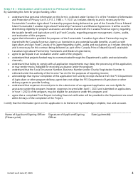 Application Form - Agriculture Awareness Sub-program - Prince Edward Island, Canada, Page 4