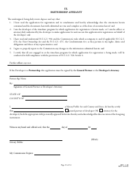 Form REC1.38 Application for Registration of Timeshare Program - North Carolina, Page 12
