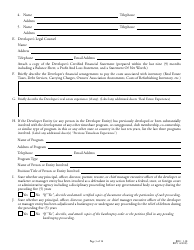 Form REC1.38 Application for Registration of Timeshare Program - North Carolina, Page 3