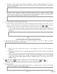 Form REC1.38 Application for Registration of Timeshare Program - North Carolina, Page 7
