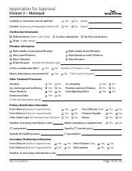 Application for Approval - Division 3 - Municipal - Nova Scotia, Canada, Page 10