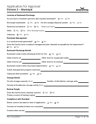 Application for Approval - Division 3 - Municipal - Nova Scotia, Canada, Page 11