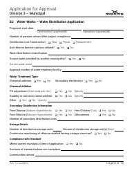 Application for Approval - Division 3 - Municipal - Nova Scotia, Canada, Page 8