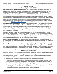 Form HCS100 Application for Home Care Aide Registration or Renewal - California, Page 3