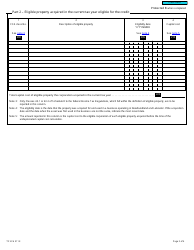 Form T2 Schedule 311 Newfoundland and Labrador Green Technology Tax Credit (2022 and Later Tax Years) - Canada, Page 2