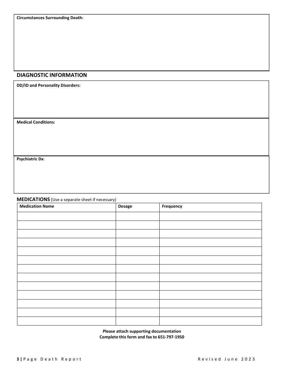 Death Report - Minnesota, Page 3