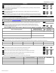 Form T3010 Registered Charity Information Return - Canada, Page 5