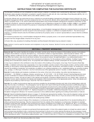FEMA Form FF-206-FY-22-152 Elevation Certificate - National Flood Insurance Program, Page 10
