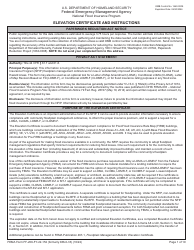 FEMA Form FF-206-FY-22-152 Elevation Certificate - National Flood Insurance Program, Page 2