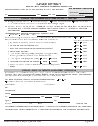 FEMA Form FF-206-FY-22-152 Elevation Certificate - National Flood Insurance Program, Page 4
