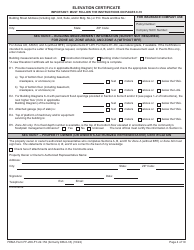 FEMA Form FF-206-FY-22-152 Elevation Certificate - National Flood Insurance Program, Page 5