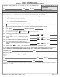 FEMA Form FF-206-FY-22-152 Elevation Certificate - National Flood Insurance Program, Page 6