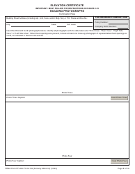 FEMA Form FF-206-FY-22-152 Elevation Certificate - National Flood Insurance Program, Page 9