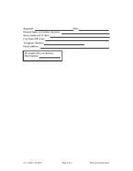 Form CC3:9 Praecipe for Execution - Nebraska, Page 2