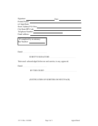 Form CC9:3 Appeal Bond - Nebraska, Page 2