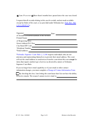Form JC15:1 Motion to Seal Records - Nebraska, Page 2