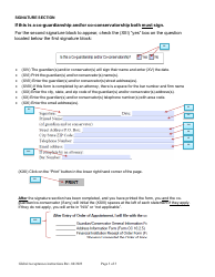 Instructions for Form CC GLOBAL-ACCEPTANCE Global Acceptance of Appointment Form - Nebraska, Page 3