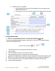 Instructions for Form CC16:2.41 Application for Approval of Monthly Budget - Nebraska, Page 2