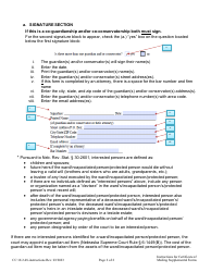 Instructions for Form CC16:2.48 Certificate of Mailing Supplemental Annual Budget Reporting Form(S) - Nebraska, Page 2