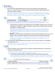 Instructions for Form CC16:2.9 Inventory, Affidavit of Due Diligence and Certificate of Service - Nebraska (English/Spanish), Page 4