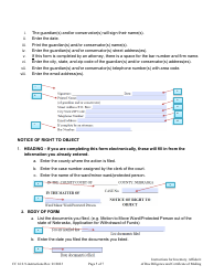 Instructions for Form CC16:2.9 Inventory, Affidavit of Due Diligence and Certificate of Mailing - Nebraska, Page 5