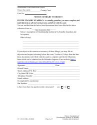 Form CC16:2.210 Notice: Assumption of Guardianship Authority by Standby Guardian and Acceptance - Nebraska, Page 6