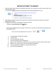 Instructions for Form CC16:2.33 Packet a - Guardianship Annual Reporting Forms - Nebraska, Page 9