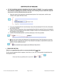 Instructions for Form CC16:2.34 Packet B - Guardianship With Budget Annual Reporting Forms - Nebraska, Page 10