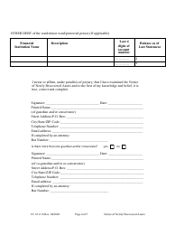 Form CC16:2.18 Notice of Newly Discovered Assets - Nebraska, Page 4