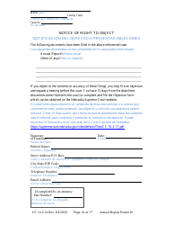 Form CC16:2.34 Packet B - Guardianship With Budget Annual Reporting Forms - Nebraska (English/Spanish), Page 20