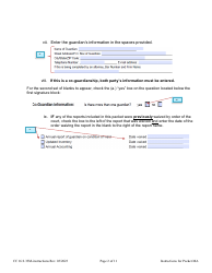 Instructions for Form CC16:2.33M Packet Ma - Guardianship for a Minor Annual Reporting Forms - Nebraska, Page 2