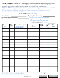 Form CC16:2.33 Packet a - Guardianship Annual Reporting Forms - Nebraska (English/Spanish), Page 16