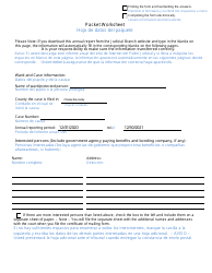 Form CC16:2.33 Packet a - Guardianship Annual Reporting Forms - Nebraska (English/Spanish), Page 5